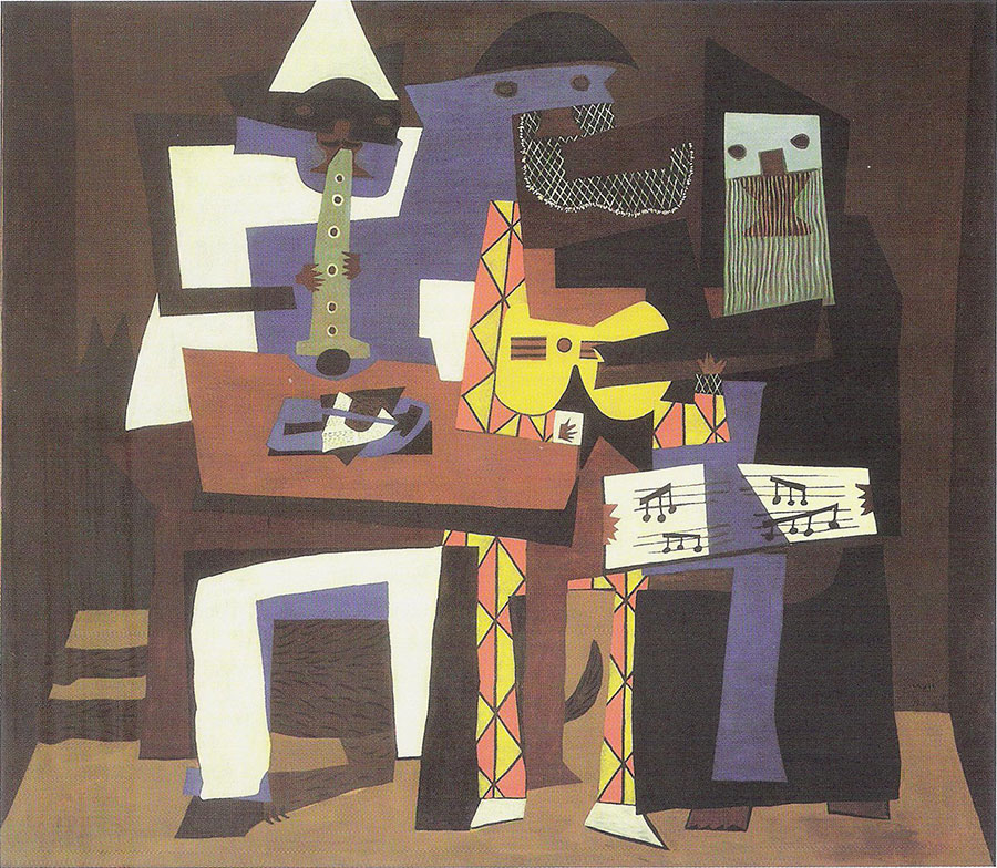 Picasso - Los tres músicos 