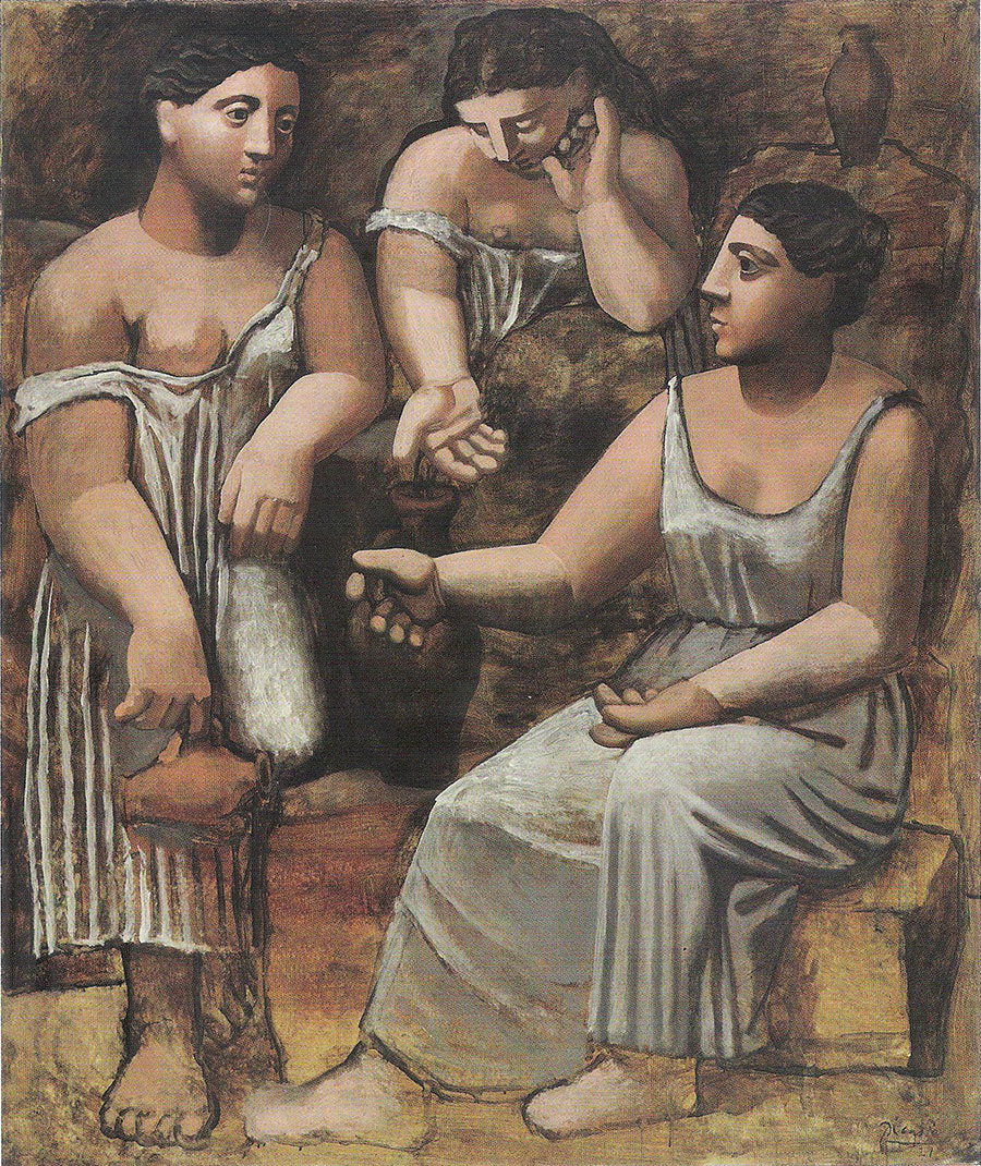 Picasso - Tres mujeres en la fuente 