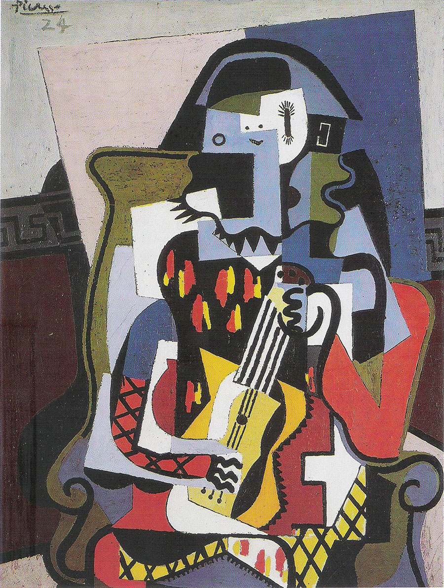 Picasso - Arlequín músico 