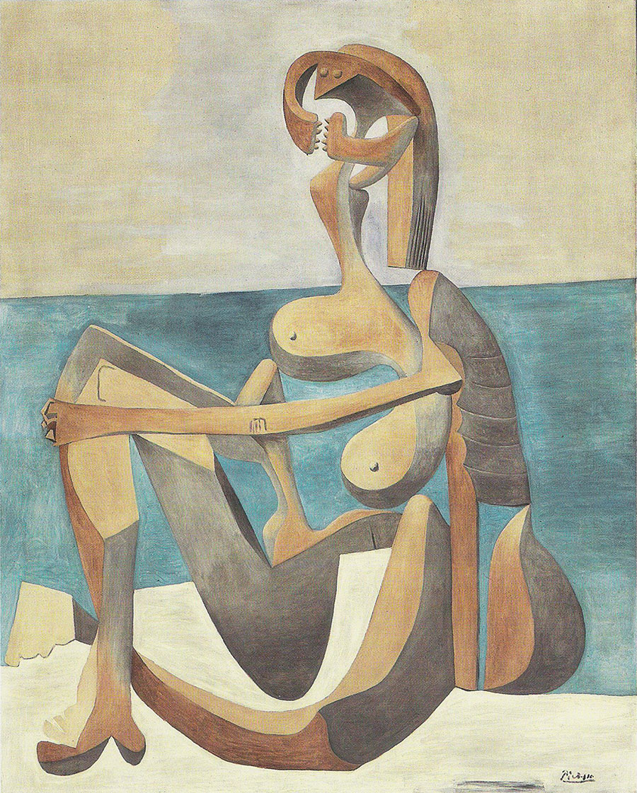 Picasso - Bañista sentada 