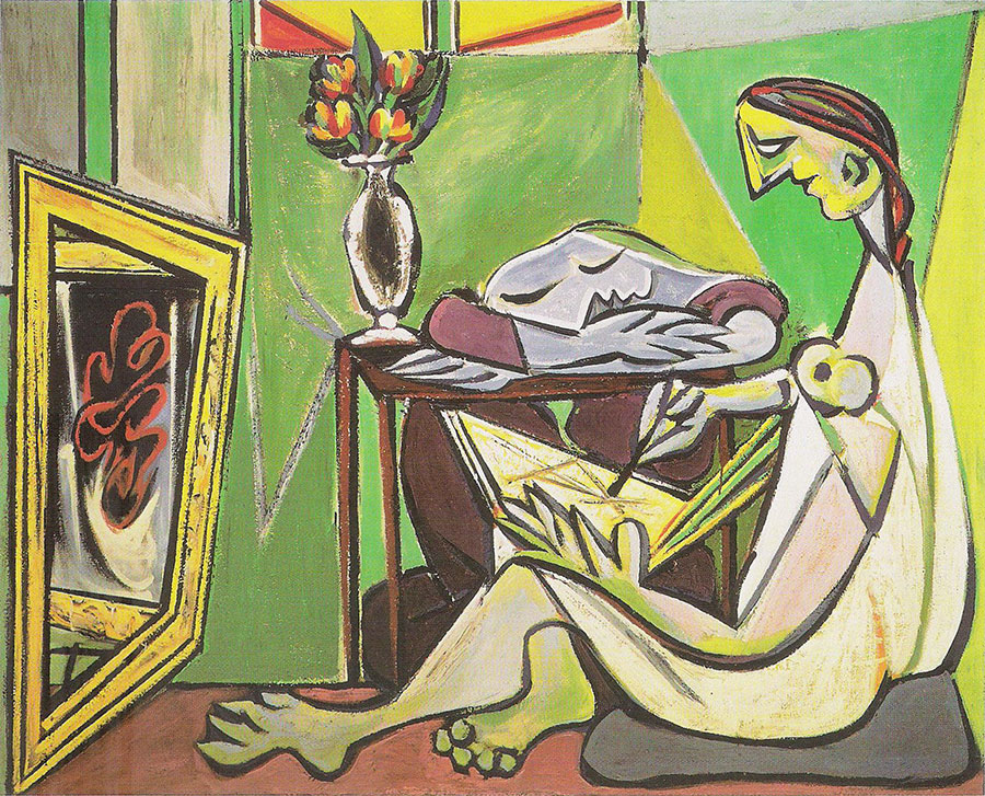 Picasso - La musa (Mujer leyendo) 