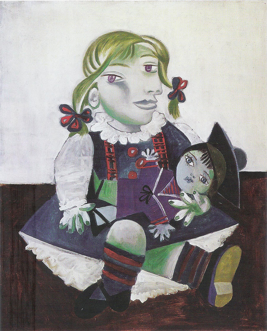 Picasso - Maya con la muñeca 