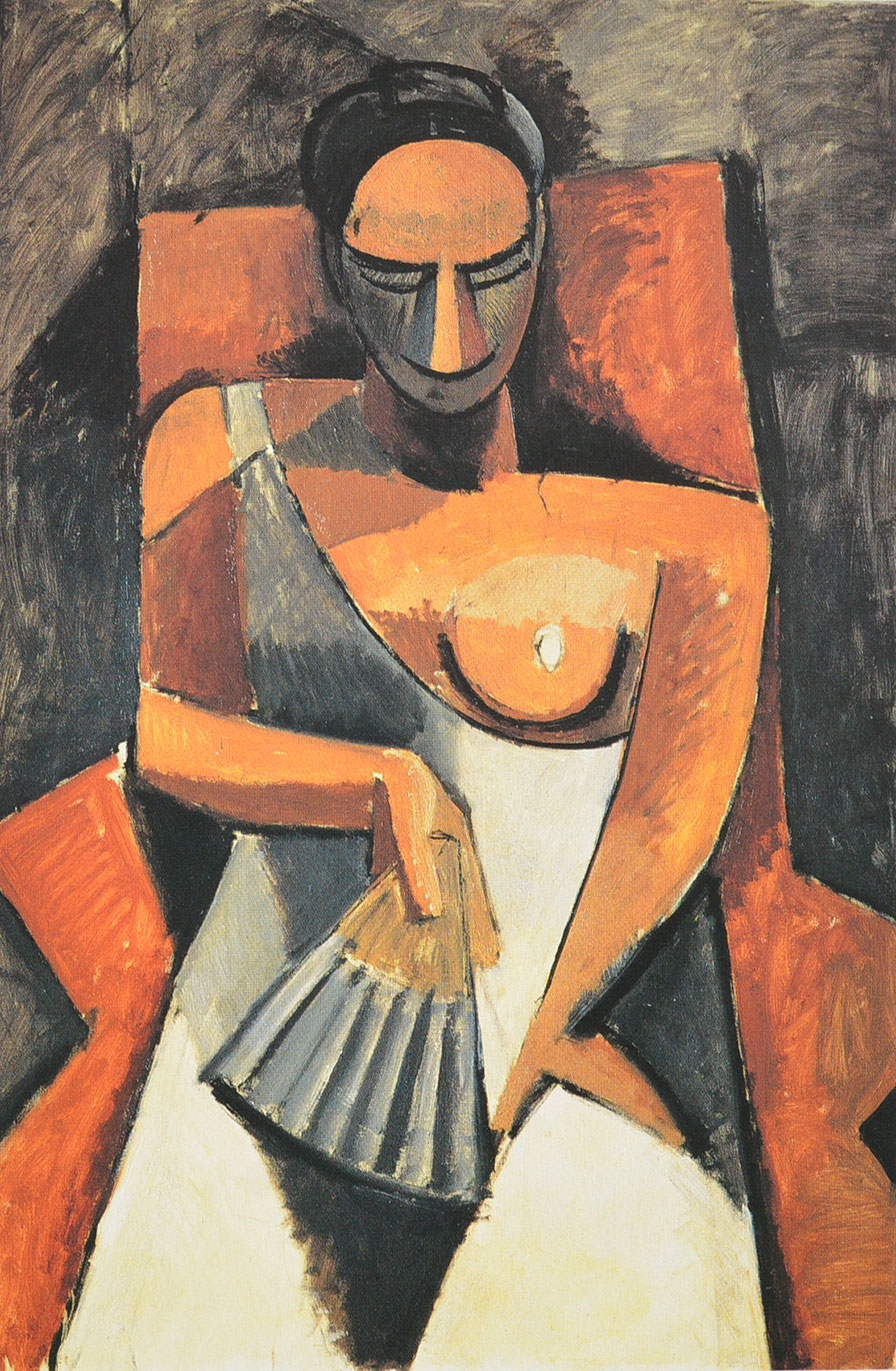 Picasso - Mujer con abanico 