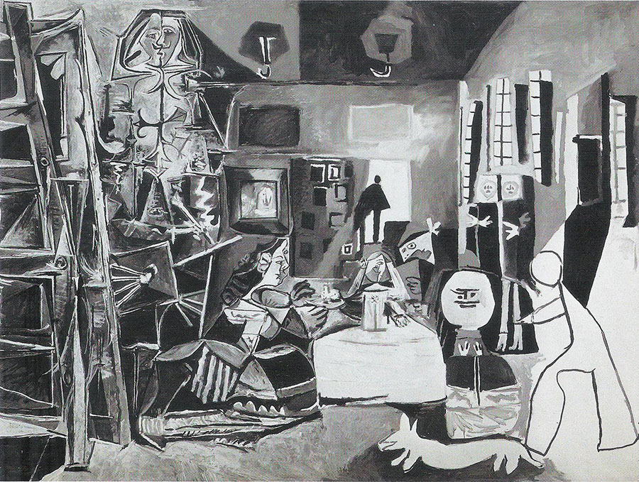 Picasso - Las Meninas, de Velázquez 