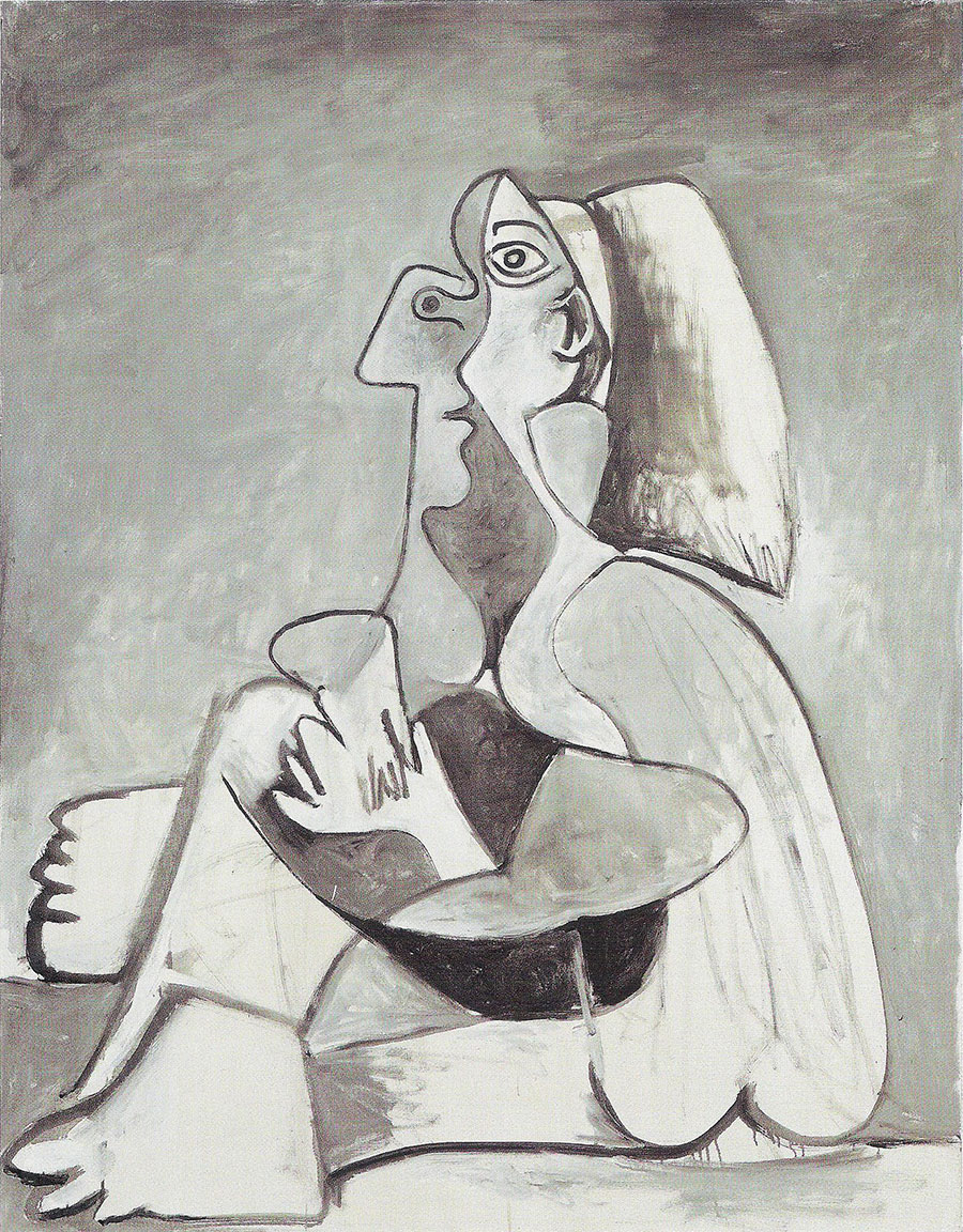 Picasso - Jacquelíne (Mujer sentada) 
