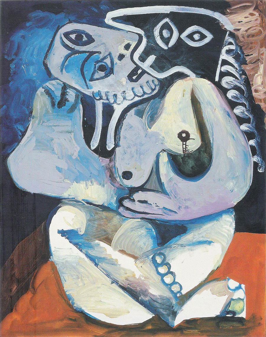 Picasso - Mujer en el diván I 