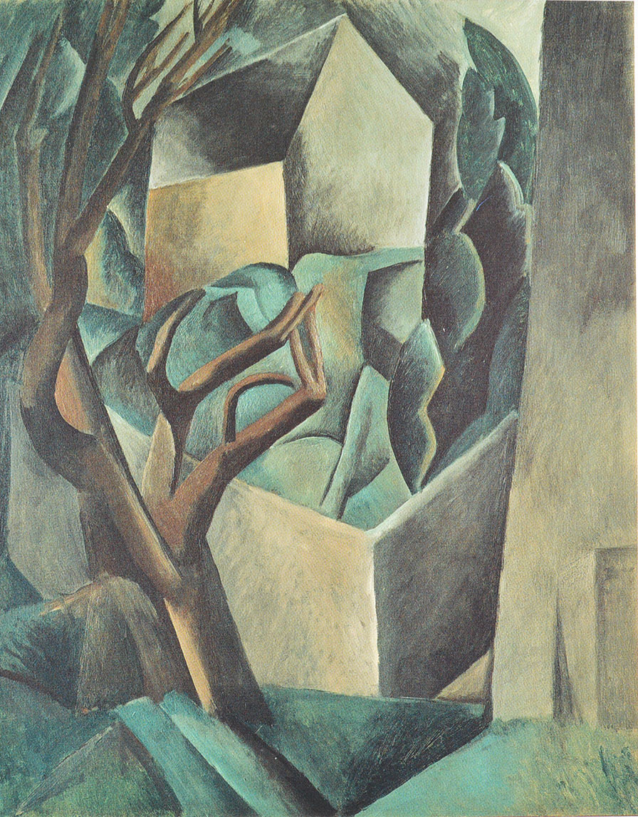 Picasso - Casa en un jardín 