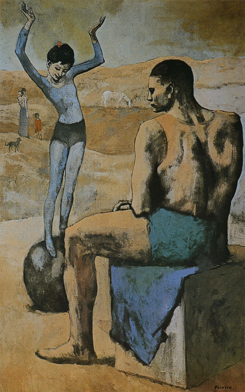 Pablo Picasso - Acróbata y joven equilibrista