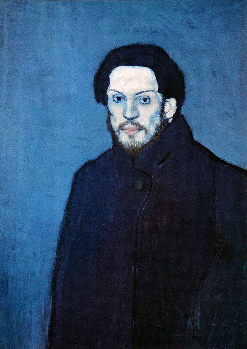 Pablo Picasso - Autorretrato azul