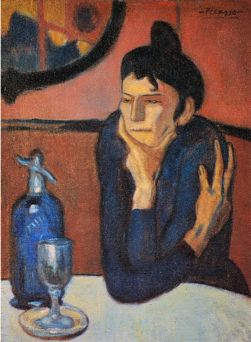 Pablo Picasso - La bebedora de absenta