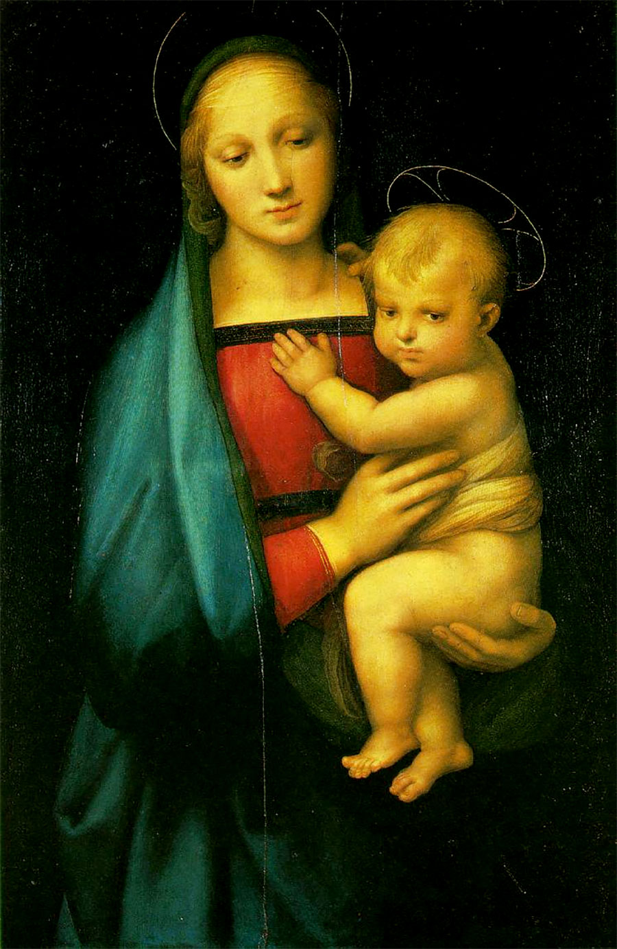 Rafael Sanzio - Virgen con el Niño (Madonna del Granduca) 