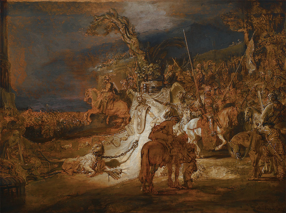 Rembrandt - La concordia del Estado (Alegoría de la Concordia) 