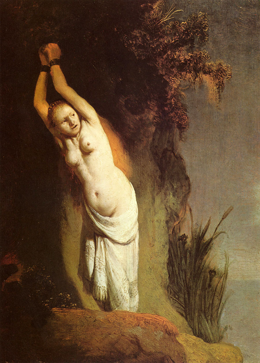 Rembrandt - Andrómeda