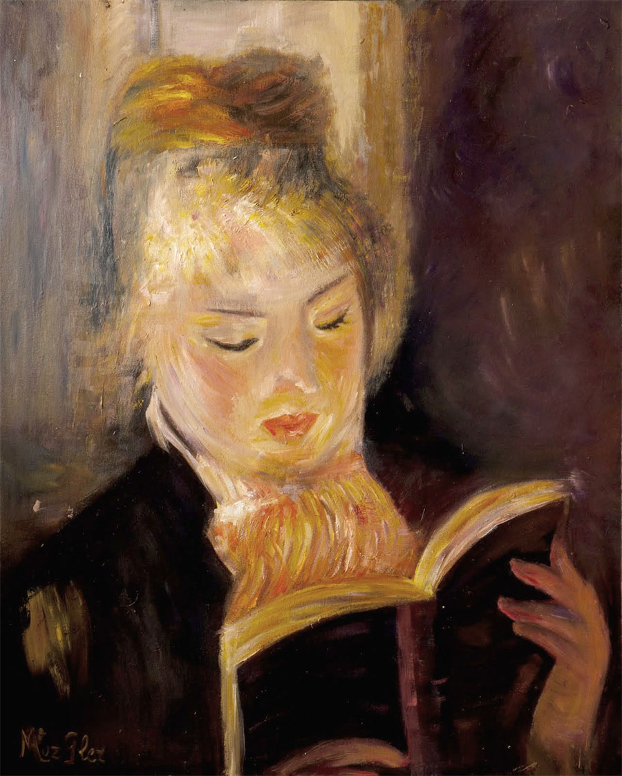 Pierre-Auguste Renoir - La lectora 
