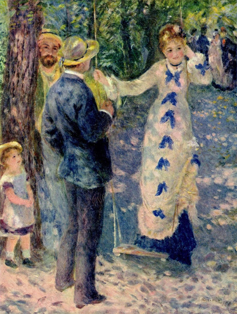 Pierre-Auguste Renoir - El columpio 