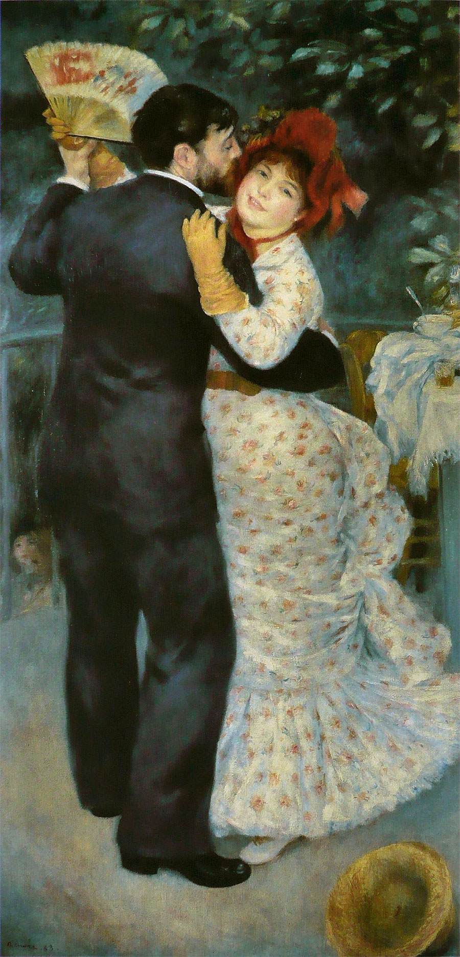 Pierre-Auguste Renoir - Baile en el campo 