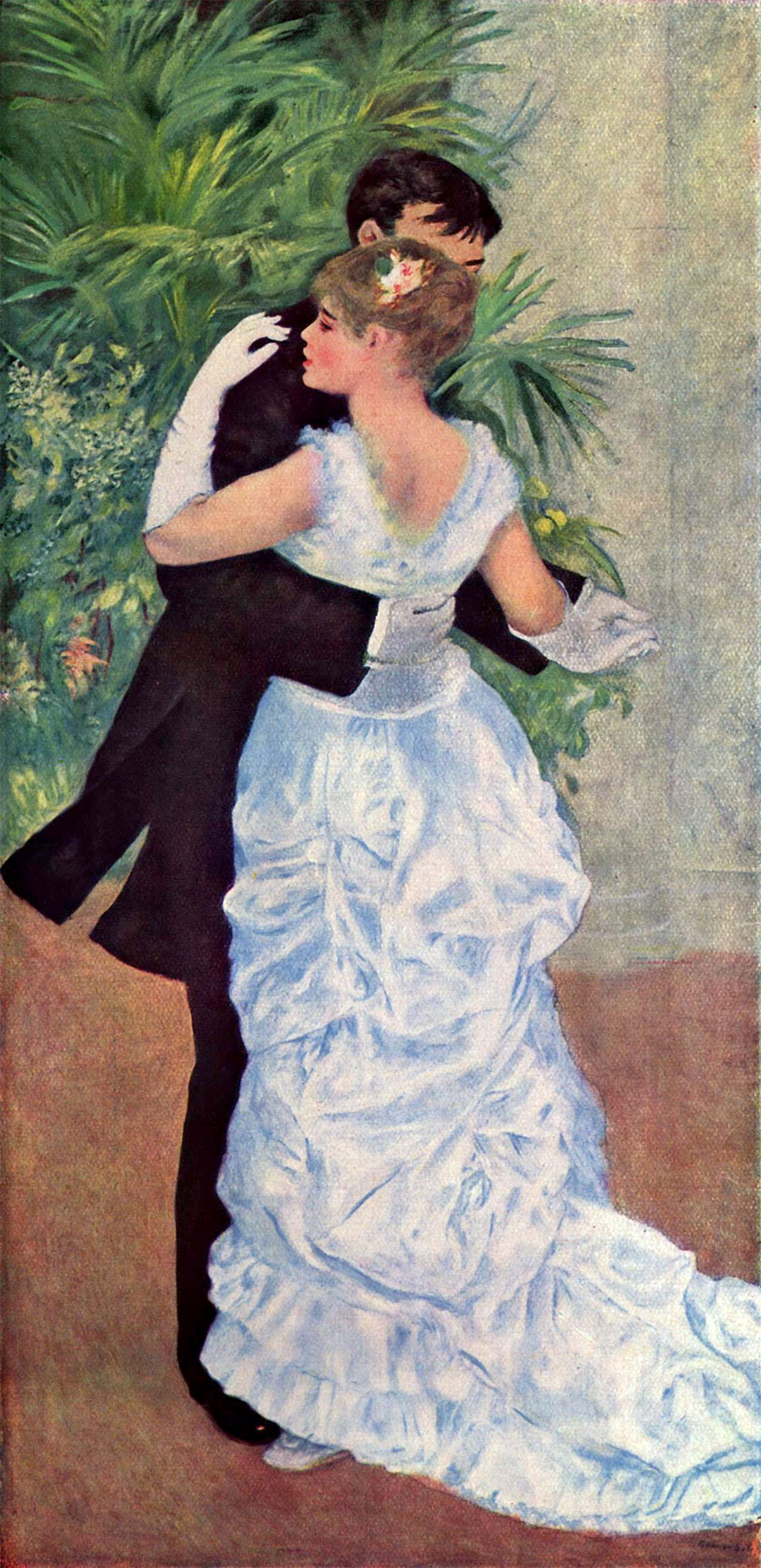 Pierre-Auguste Renoir - Baile en la ciudad 