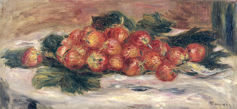 Pierre-Auguste Renoir - Las fresas 