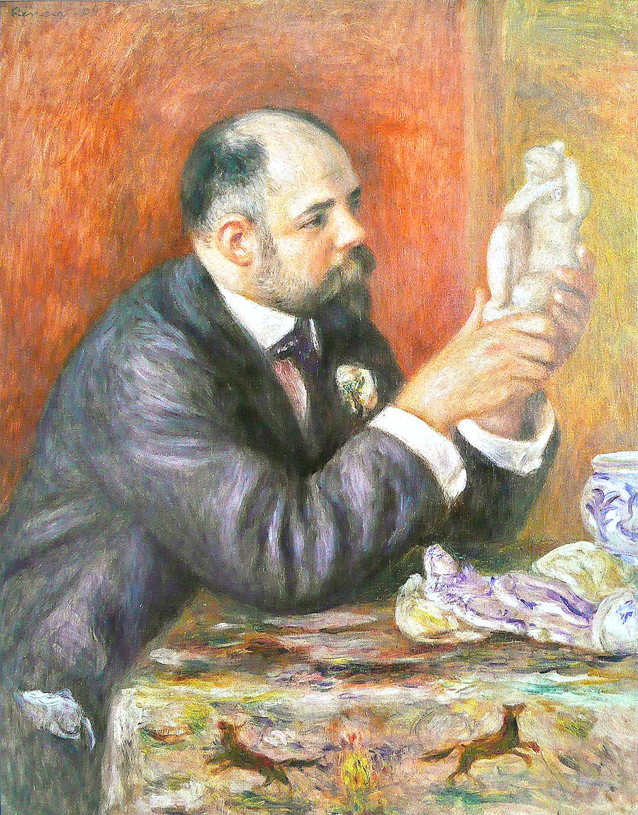 Pierre-Auguste Renoir - Retrato de Ambroise Vollard 