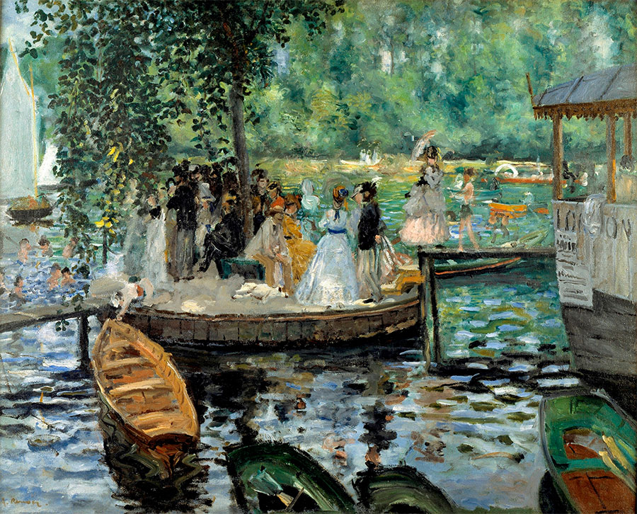 Pierre-Auguste Renoir - La Grenouillére 