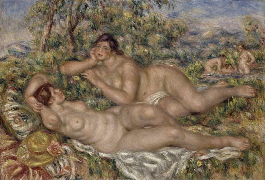 Pierre-Auguste Renoir - Las bañistas 