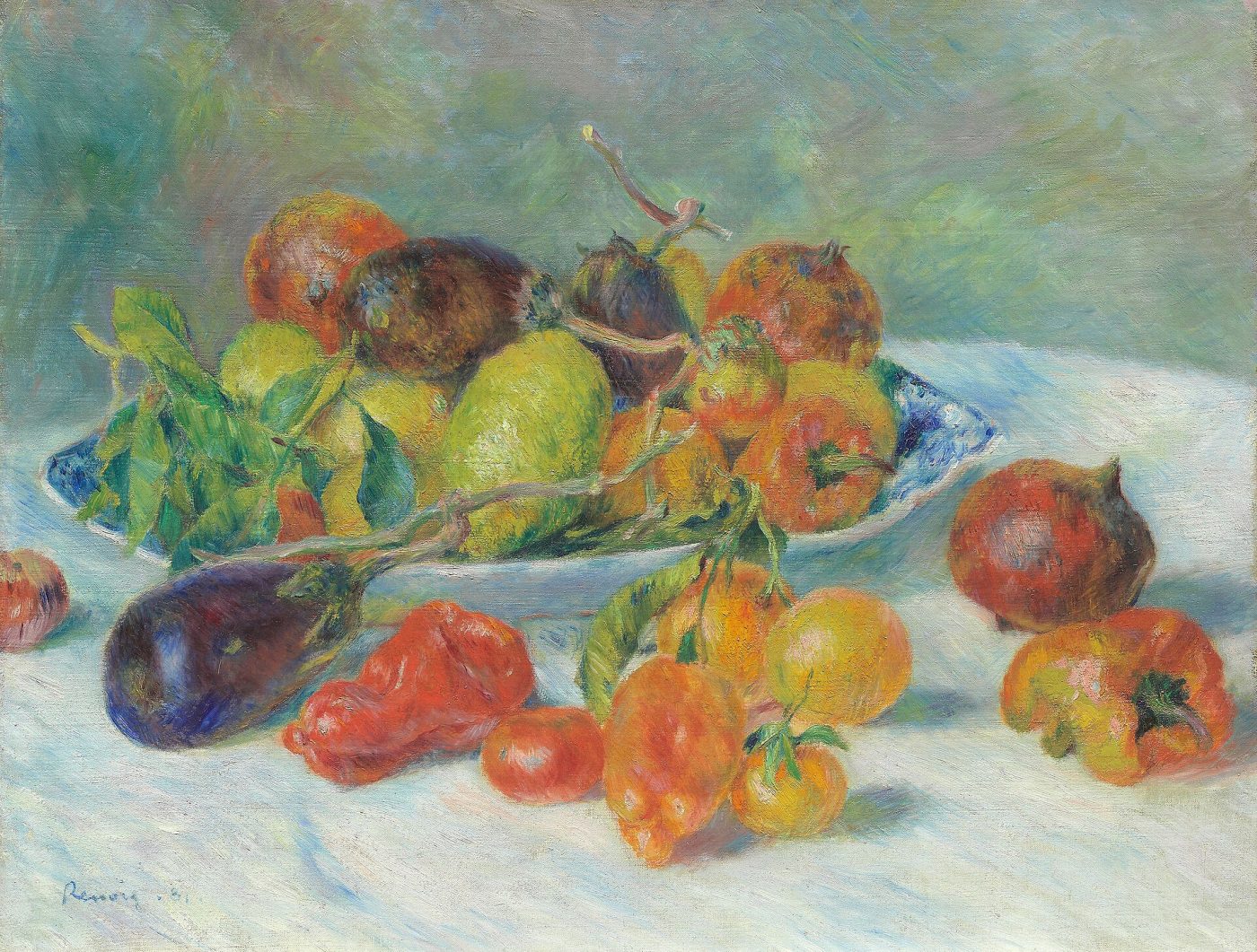 Frutas del Midi – Pierre-Auguste Renoir, 1881, Impresionismo