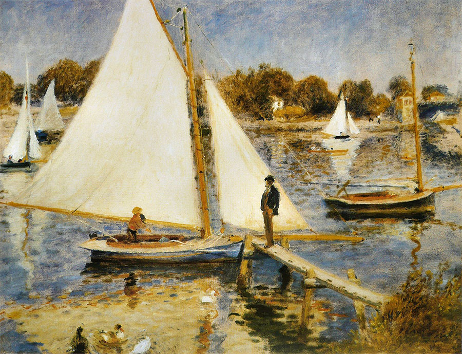 Pierre-Auguste Renoir - El Sena en Argenteuil 