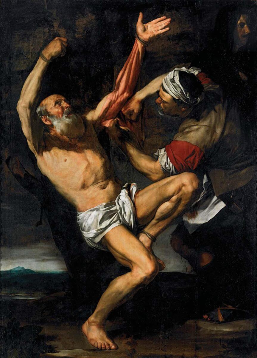 El martirio de san Bartolomé – José de Ribera, 1616-1618, Barroco