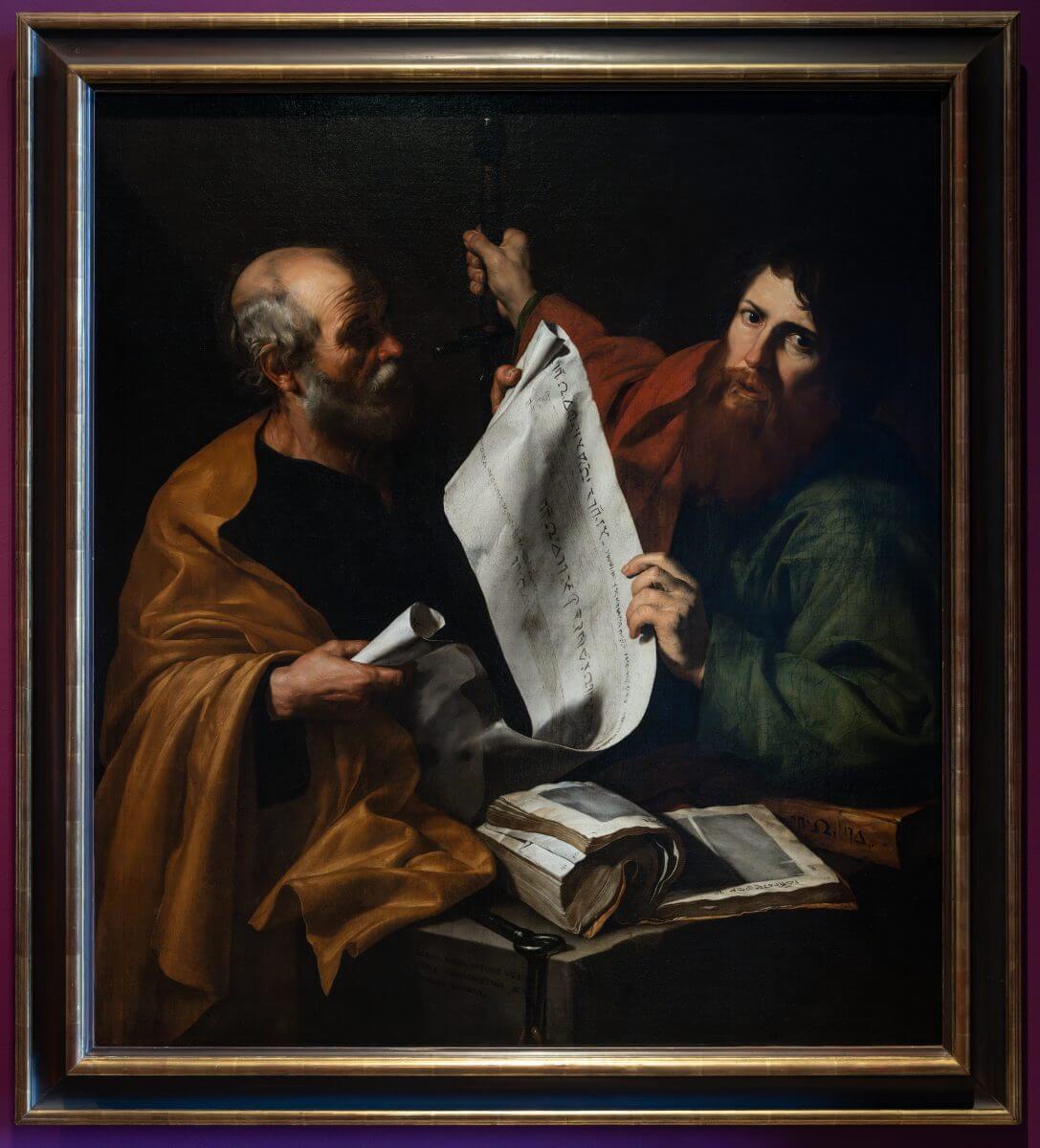 San Pedro y san Pablo – José de Ribera, hacia 1616-1618, Barroco