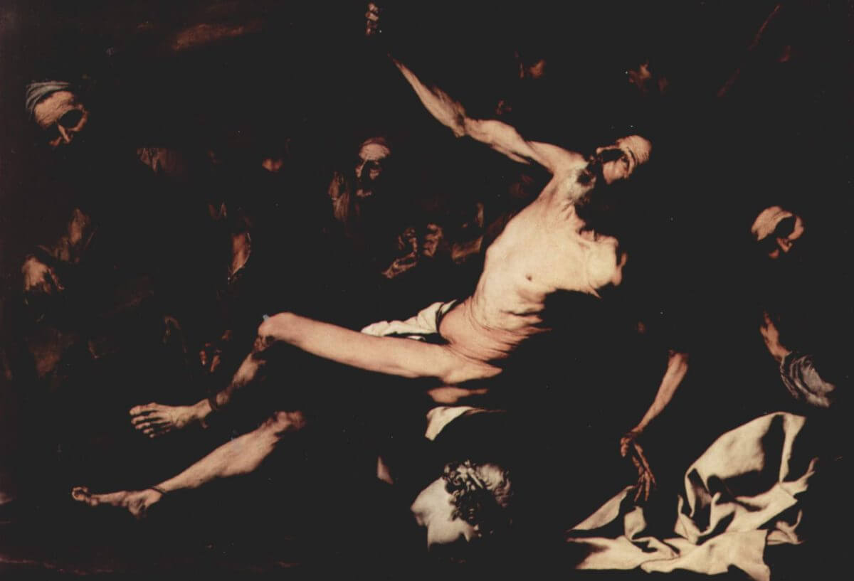 El martirio de san Bartolomé (Palazzo Pitti) – José de Ribera, 1628-1630, Barroco