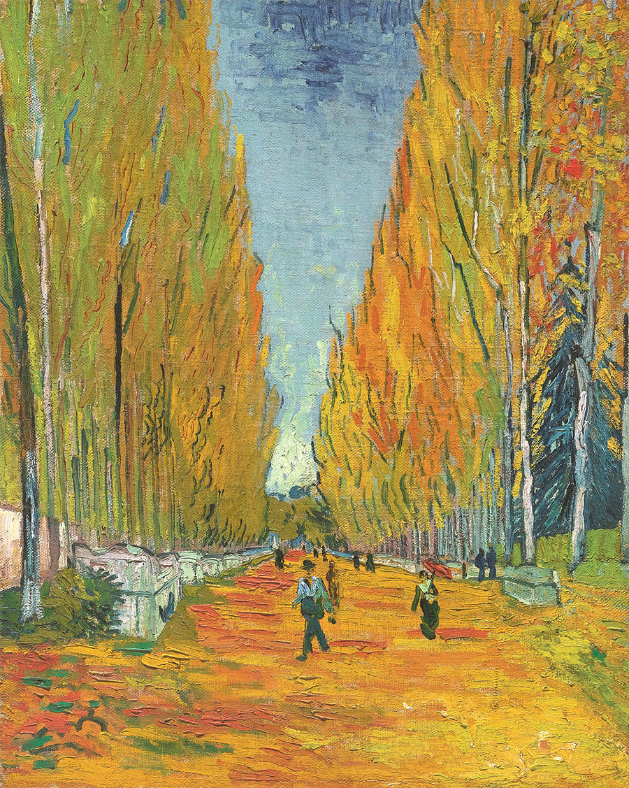 Vincent van Gogh - Les Alyscamps 