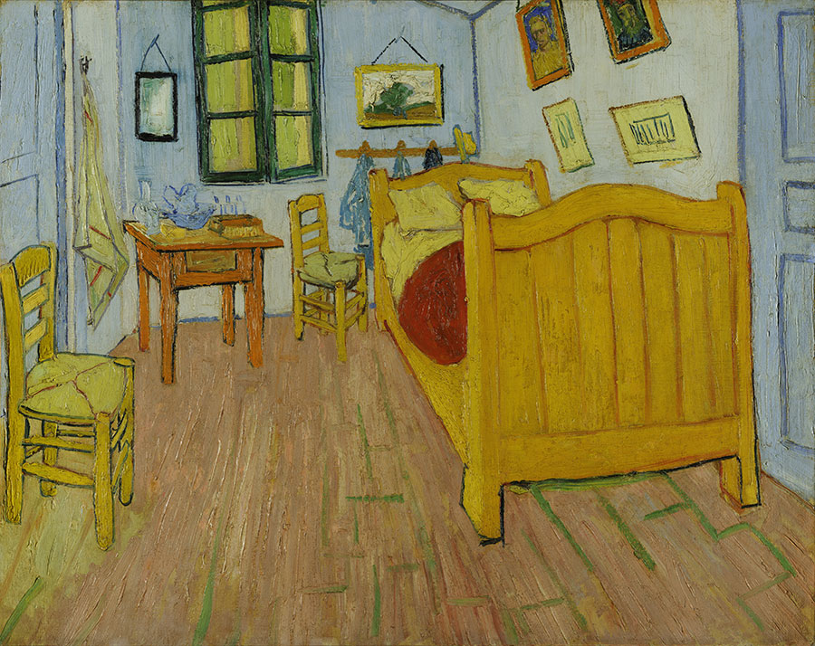 Vincent van Gogh - La habitación de Van Gogh en Arles 
