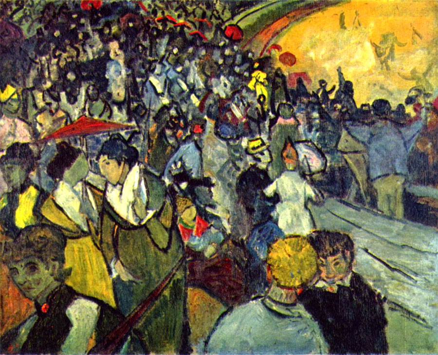 Vincent van Gogh - Espectadores en los toros 