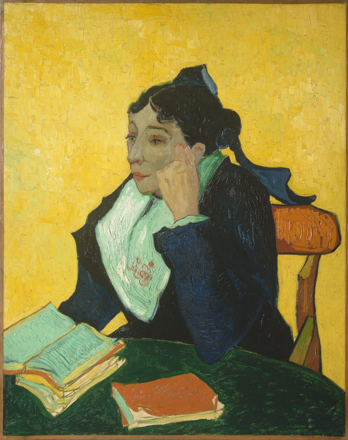 Vincent van Gogh - La Arelense: Madame Joseph-Michel Ginoux (Marie Julien 1848-1911)