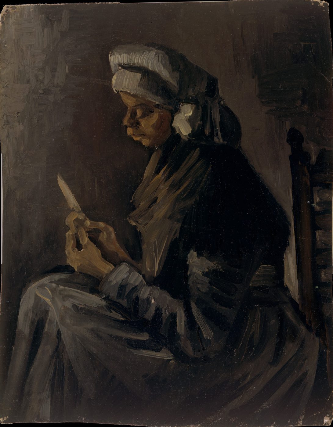 Vincent van Gogh - La peladora de patatas