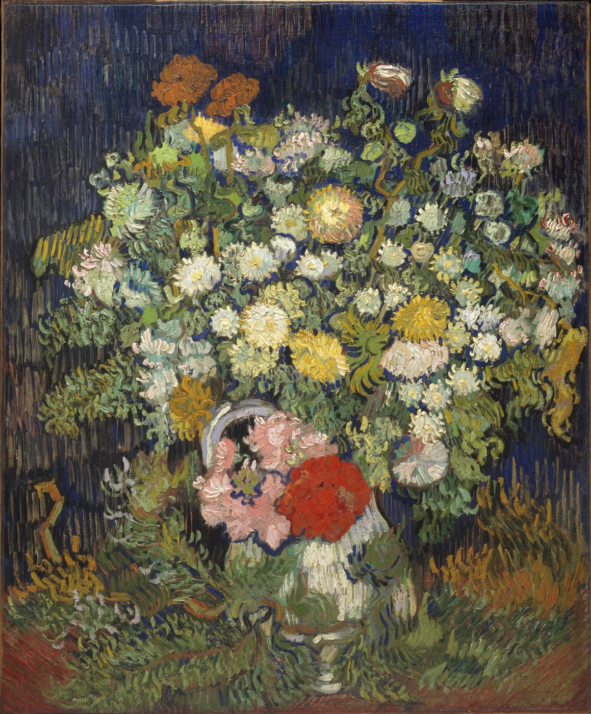 Vincent van Gogh - Ramo de flores en un jarrón