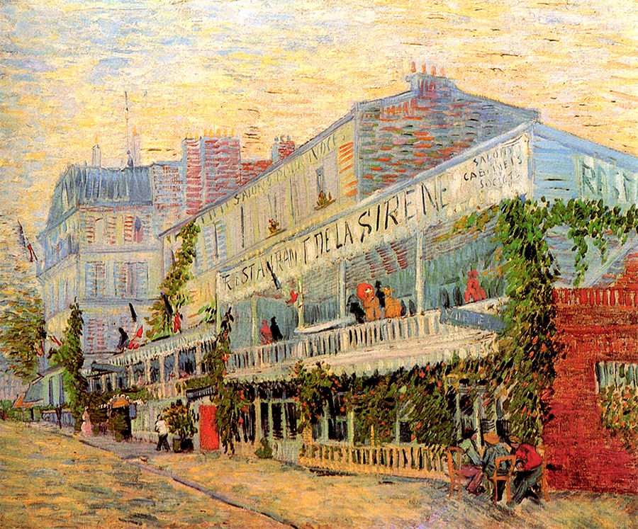Vincent van Gogh - El Restaurant de la Siréne en Asniéres 