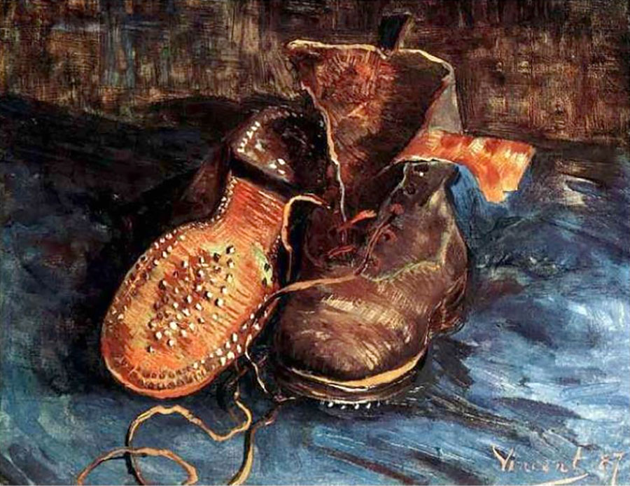 Vincent van Gogh - Un par de zapatos 