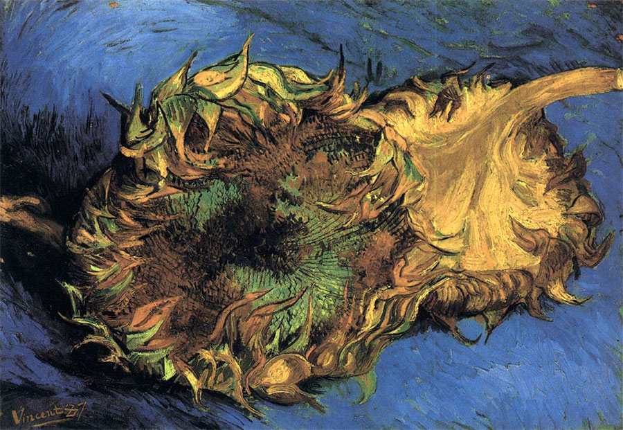 Vincent van Gogh - Dos girasoles 