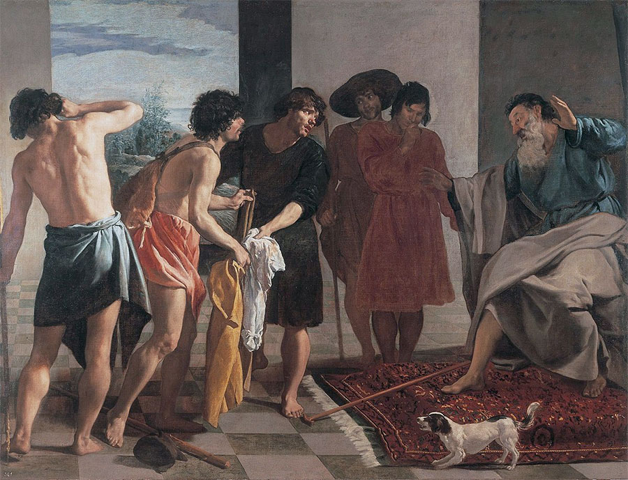 Diego Velázquez - La túnica de José 