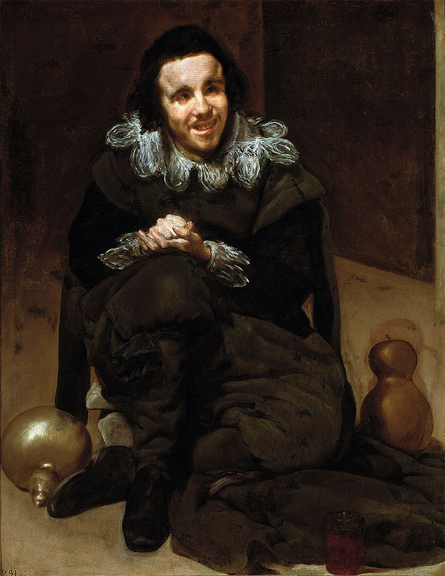 Diego Velázquez - El bufón Juan Calabazas, llamado Calabacillas 