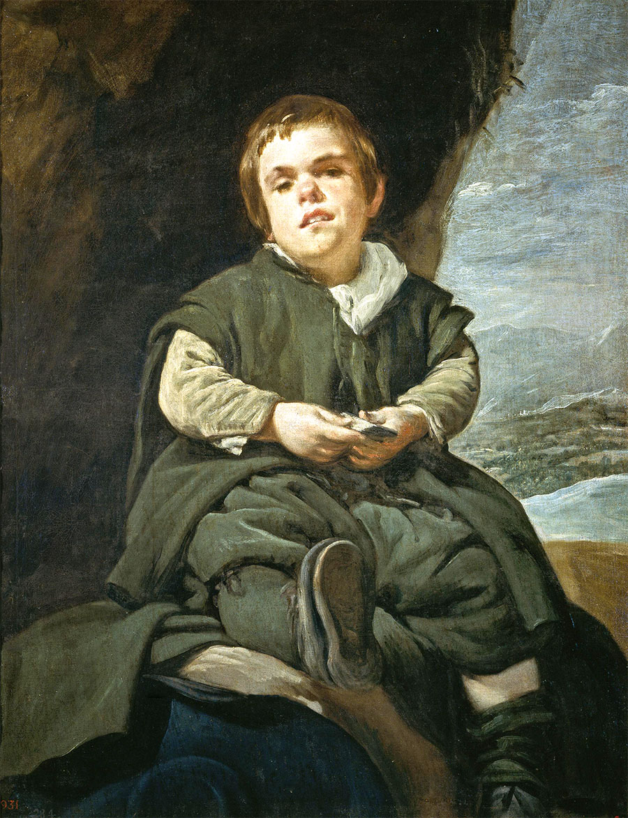 Diego Velázquez - Francisco Lezcano, el Niño de Vallecas 