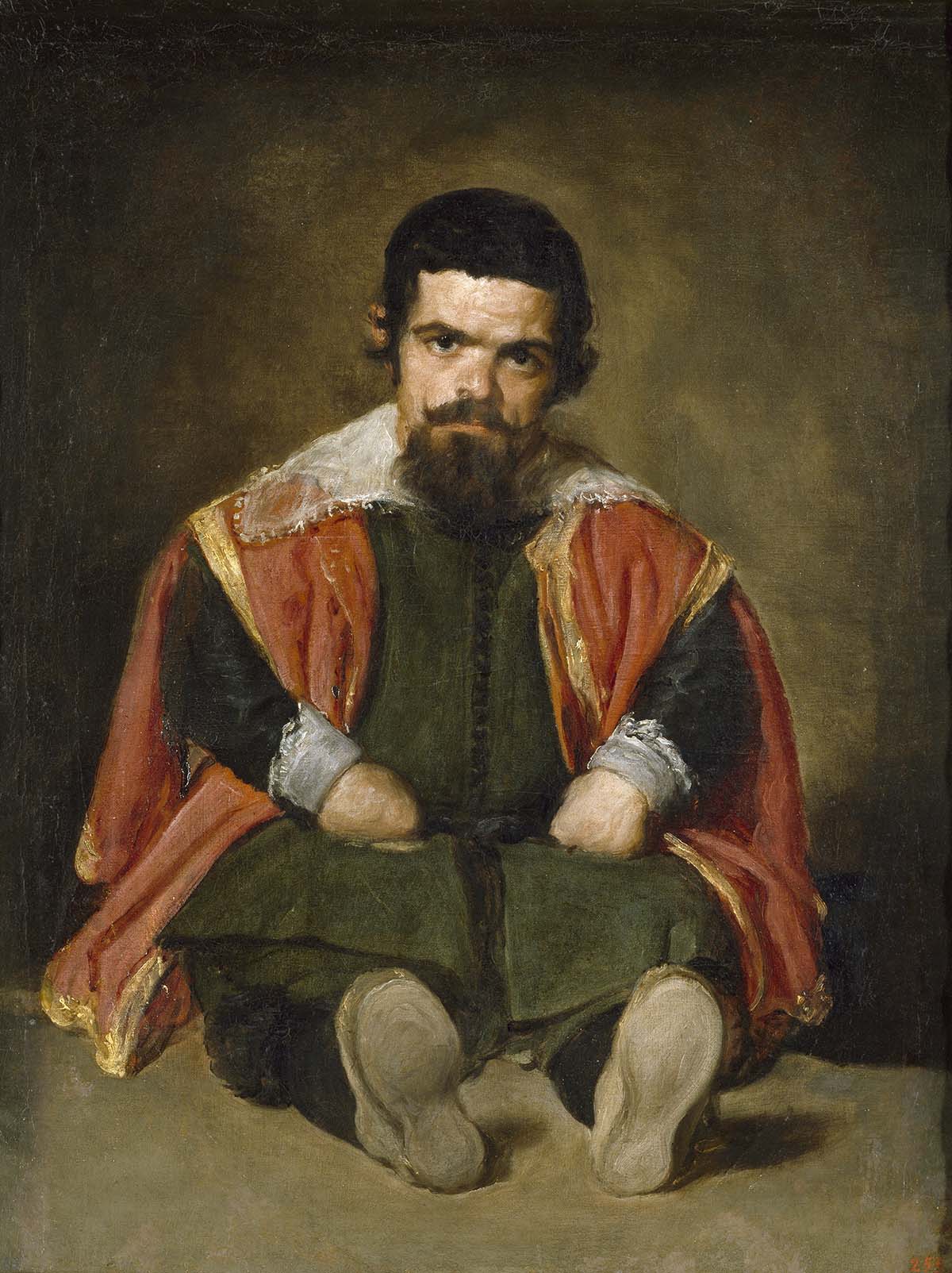 Diego Velázquez - El bufón Sebastián de Morra 
