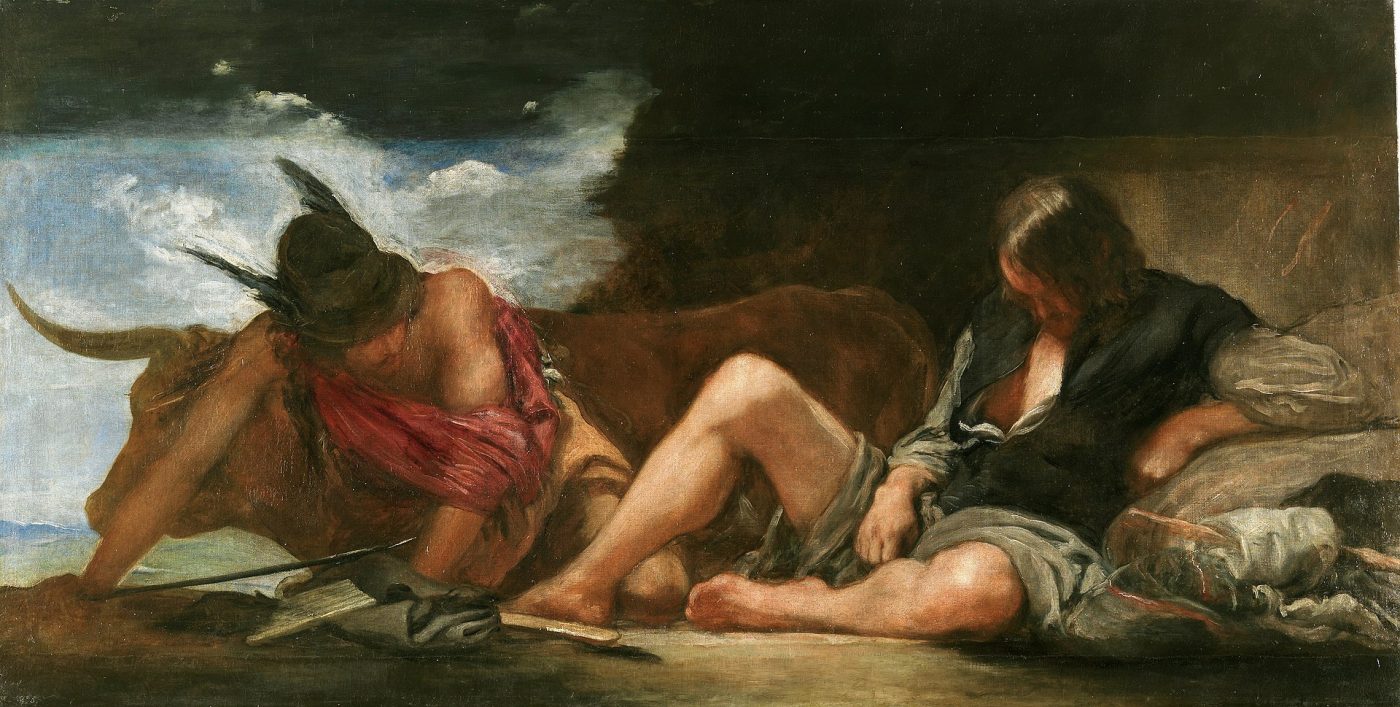 Mercurio y Argos – Diego Velázquez, 1659, Barroco