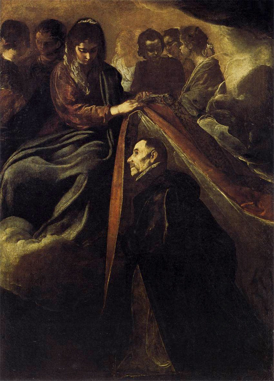 Diego Velázquez - Imposición de la casulla a san Ildefonso 